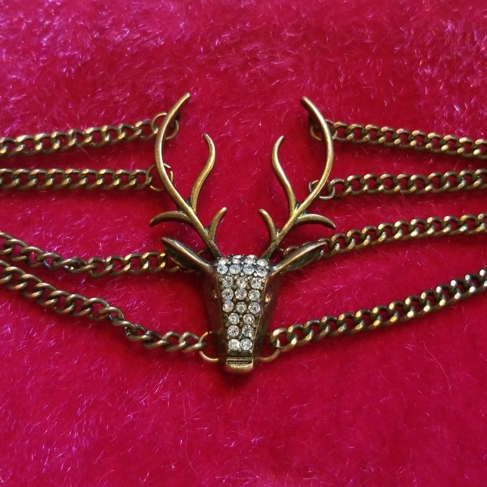 Deer with Antlers Bracelet